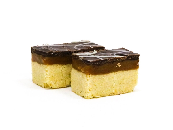 Boterkoek caramel blokjes