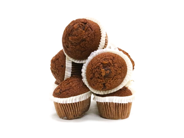 8 Minimuffins chocolade