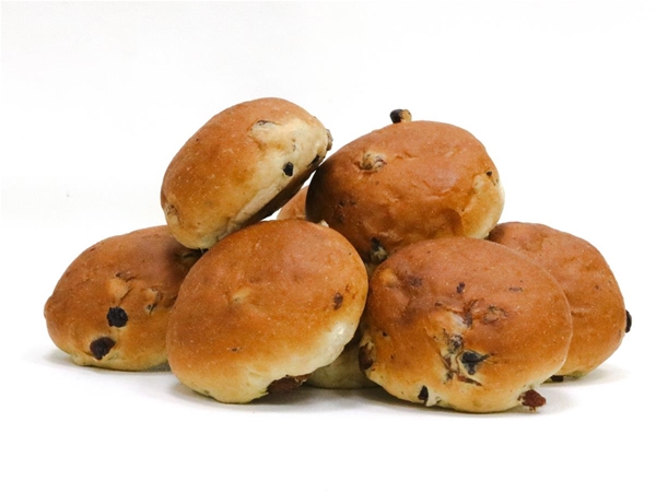 Mini rozijnenbol&nbsp;per 10